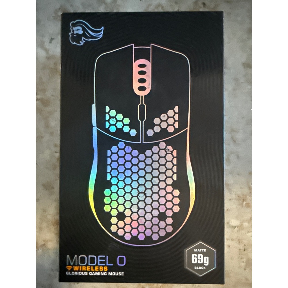 Glorious Model O Wireless Gaming Mouse Matte Black 69g BAMF Sensor GLO-MS-OW-MB